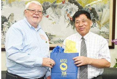 美國工會拜會南投(圖)