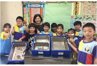 梧棲中正國小辦零廚餘比賽學童響應(圖)