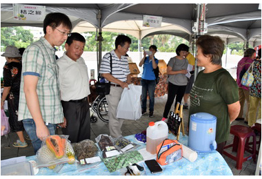 屏東有機農產創意文化中心熱情開賣(圖)