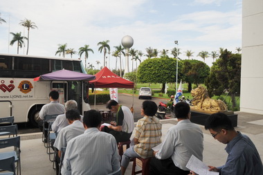 中油煉製事業部熱情捐血獻愛心(圖)