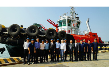 全國最大拖船「高181」正式報到(圖)