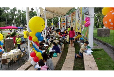 藝同蕉遊 中油大林廠寫生活動添公益(圖)