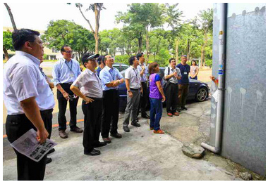 人行道無障礙示範計畫第二波取締(圖)