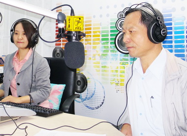 霧峰警分局副分局長楊明哲談交通與治安(圖)