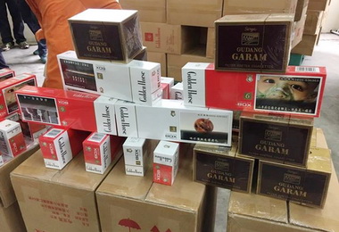 菸捐調漲暴利可觀高雄關緝獲走私菸約900箱(圖)