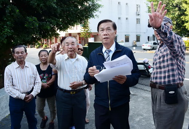 勘查水里基礎建設林明溱：速發包施作(圖)