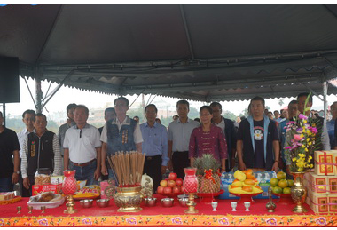 斗六市後庄子埤制放水門改善工程啟用典禮(圖)