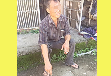 魚池警方逮獲黃姓吸毒現行犯(圖)