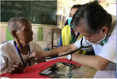 國際扶輪3461地區赴柬埔寨義診(圖)