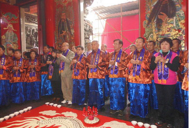 集集廣盛宮團拜(圖)