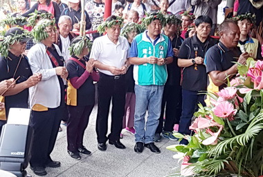 屏東內埔老埤辦馬卡道年度祭典(圖)