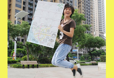 年輕設計師描繪軌道願景2018年曆開放索取(圖)