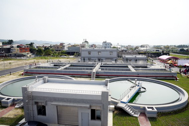 草屯水資源中心完工環境衛生更上一層樓(圖)