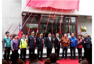 清水警分局高派出所新建辦公處落成啟用(圖)