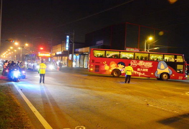 2018義大跨年煙火秀進行交通疏導管制(圖)