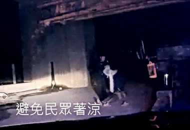 男子腦溢血倒路旁警急送醫救命(圖)