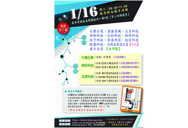 高雄加工區迎春徵才 招募195名新血(圖)