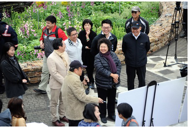 陳菊視察雙湖公園(圖)