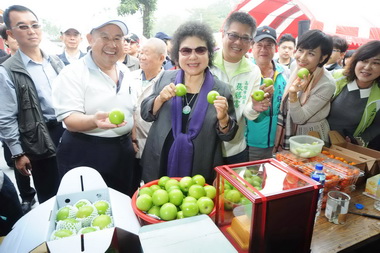 大社三寶觀光季登場陳菊：支持在地農產(圖)