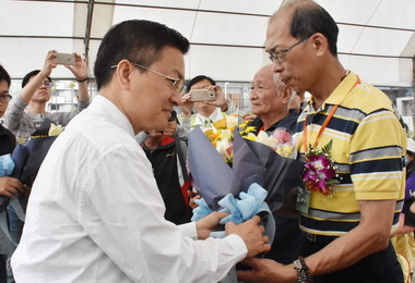 出席228和平紀念日魏明谷：和平包容(圖)