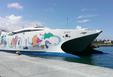 不受花蓮強震影響麗娜輪春節航班正常(圖)