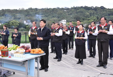 雲門翠堤拆除進入尾聲傅萁求工程順利(圖)