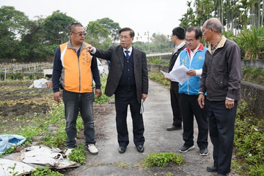 名間多條道路待改善林明溱：速修繕(圖)