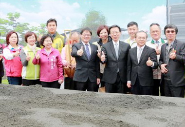 斥資逾1.2億台南轉運站開工動土(圖)