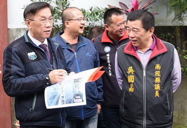 埔里多處野溪道路待改善林明溱：速改善(圖)