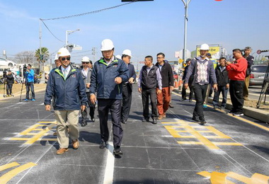中市大雅交流道新設南向車道通車(圖)
