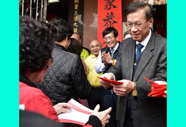 初九天公生林明溱至玉皇宮祈福(圖)