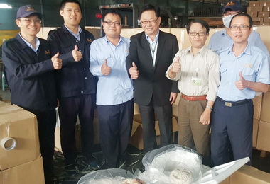 高雄關緝獲史上最大宗穿山甲屠體走私(圖)