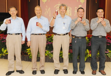 中鋼集團新春團拜(圖)