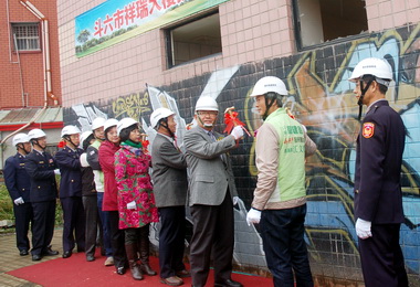 斗六祥瑞大樓拆除與綠美化工程開工(圖)