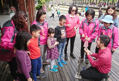 水里休閒遊憩場所完成防火防災宣導(圖)