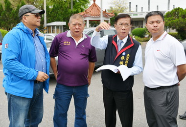 竹山道路年久失修林明溱：立即改善(圖)