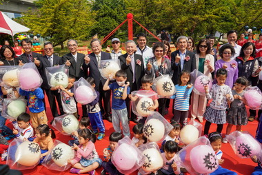 日月光幼兒園動土(圖)