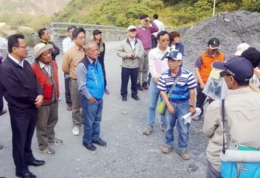 整合資源重建大武部落唯一聯外道路(圖)