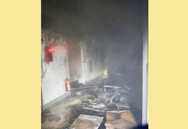 朝陽科技大學實驗室火警無人受傷(圖)