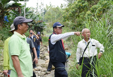 中寮多處野溪待整治林明溱：籌經費治理(圖)