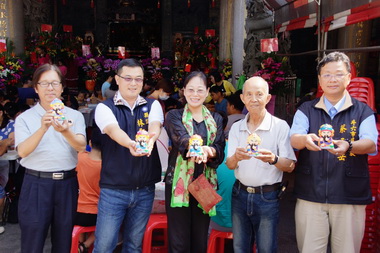 歡慶玄天上帝誕辰公仔彩繪吸睛(圖)