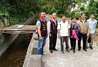 外埔桐花步道安全堪虞議員參選人爭設護欄(圖)