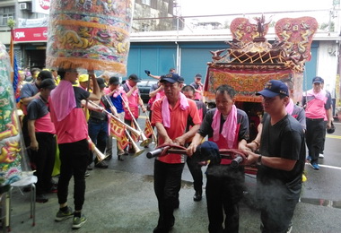 大里杙福興宮前往湄洲媽祖故里進香(圖)