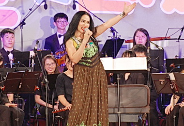 大里杙音樂節吸引近2萬民眾聆聽(圖)