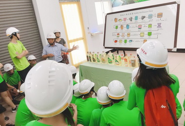 旗山農工參訪台糖收獲豐(圖)