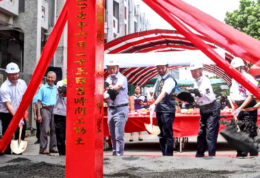 梧棲國小北棟教學大樓CD棟拆除動土(圖)