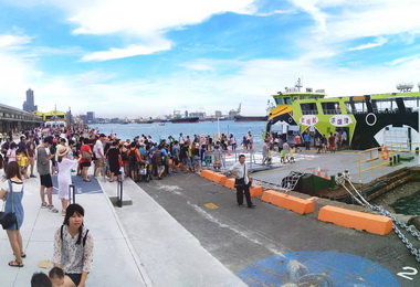 暑假到棧貳庫消費滿額贈船票(圖)