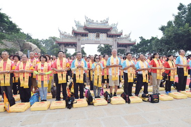 大里杙福興宮與媽祖祖廟聯辦祭祀大典(圖)