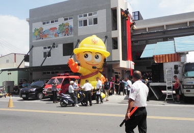 集集消防分隊重建落成今啟用(圖)