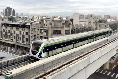 台中捷運綠線電聯車採用無人自動駕駛(圖)